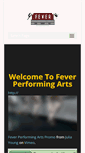 Mobile Screenshot of feverperformingarts.com